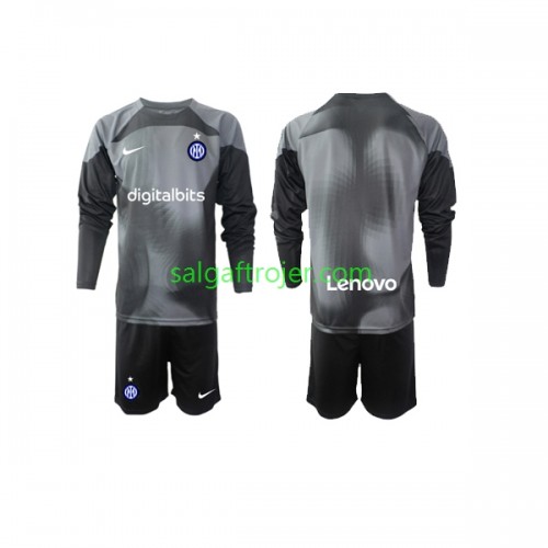 Internazionale Milano Fodboldtrøjer Målmand Børn Hjemmebanesæt 2022/23 Langærmet Internazionale Milano Fodboldtrøjer Målmand Børn Hjemmebanesæt 2022/23 Langærmet